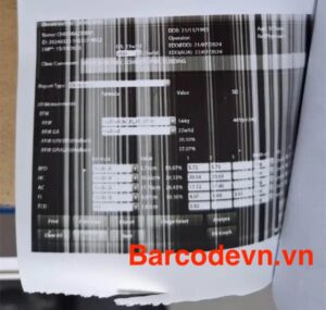 Bản in siêu âm kém chất lượng